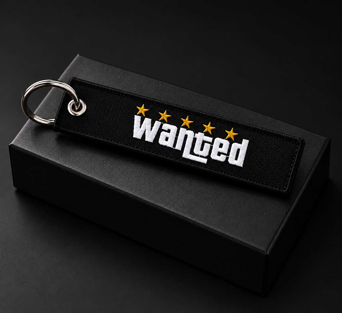5-Star WANTED Keychain