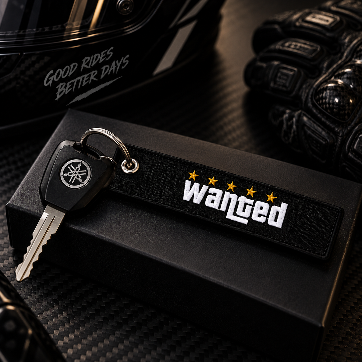 5-Star WANTED Keychain